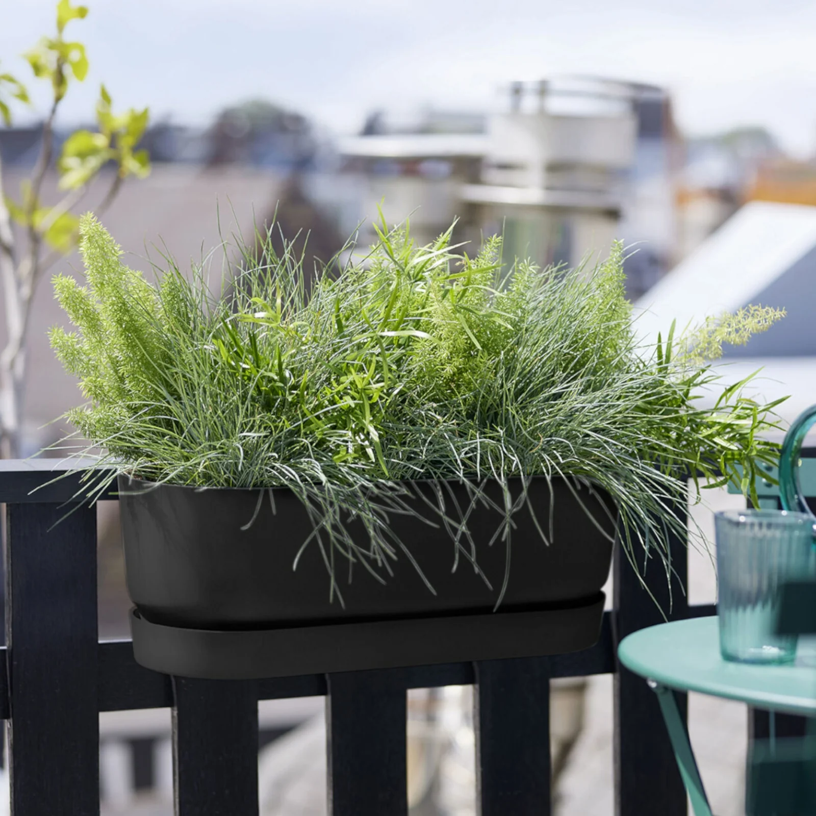 Balkonkasten Greenville Living schwarz - Image 6