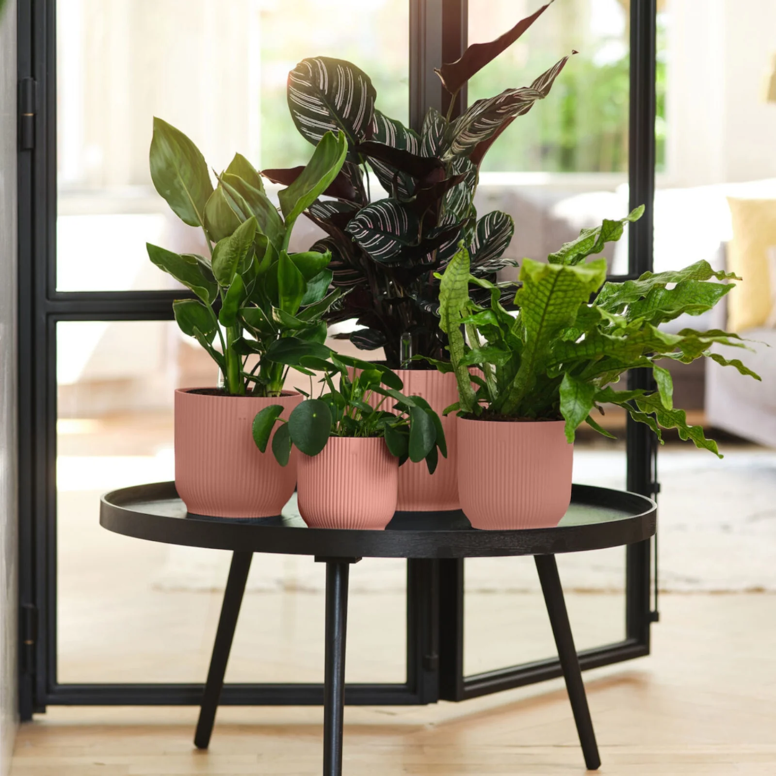 Elho Blumentopf Vibes Fold rund rosa - Innentopf - Image 8