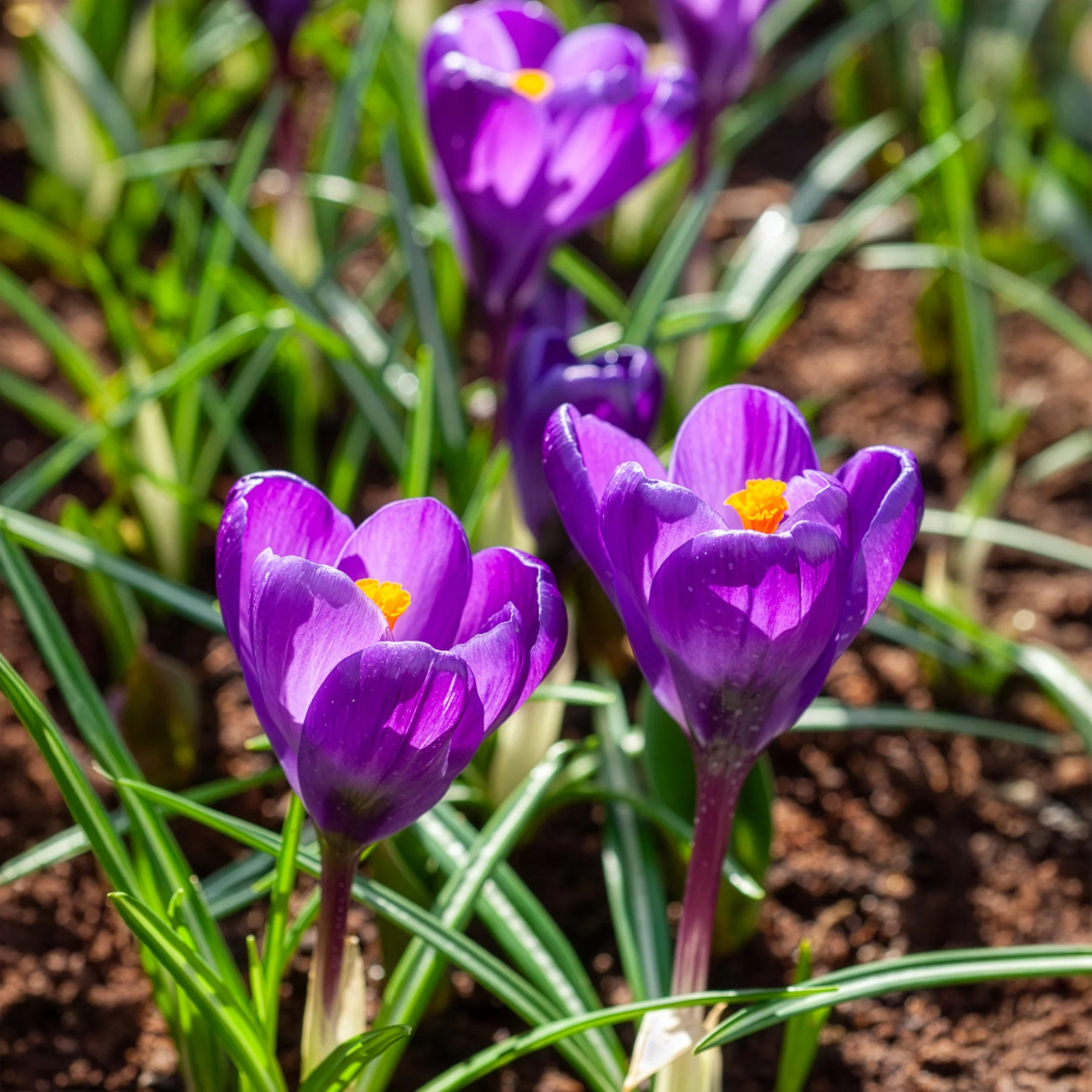 Krokus ‘Flower Record’ (x15) - Image 6
