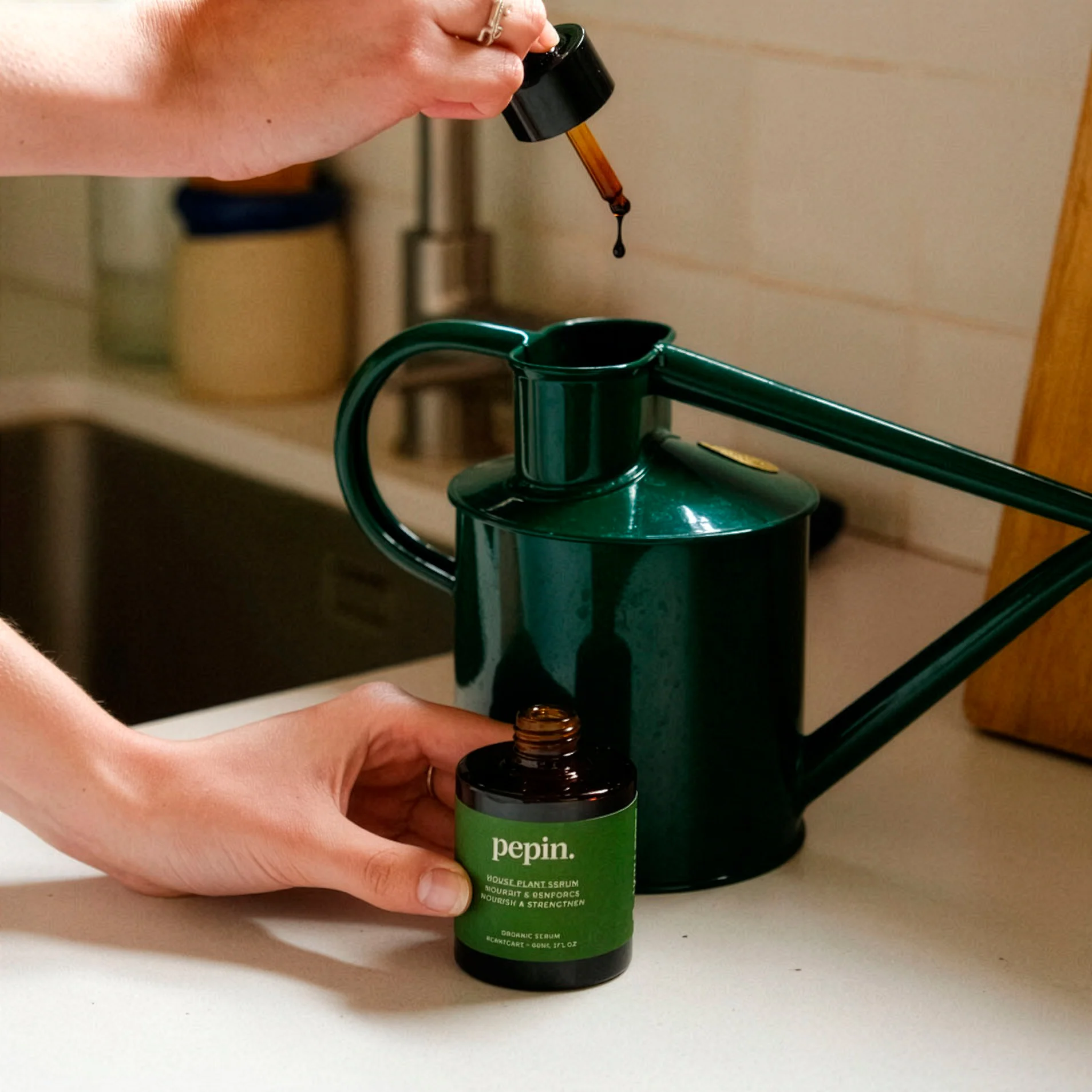 Pflegendes Serum – Grüne Pflanzen - Image 3